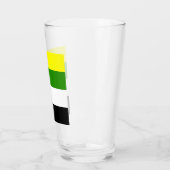Skoliosexuelle Flagge Glas (Links)