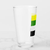 Skoliosexuelle Flagge Glas (Rechts)