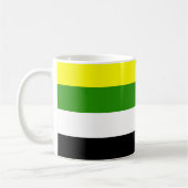 Skoliosexuelle Flagge Kaffeetasse (Links)