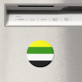Skoliosexuelle Flagge Magnet (In Situ (Geschirrspüler))