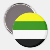 Skoliosexuelle Flagge Magnet (Vorderseite/Rückseite)