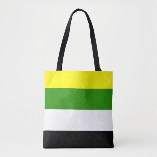 Skoliosexuelle Flagge Tasche (Vorderseite)