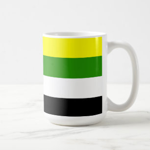 Skoliosexuelle Pride-Flagge Kaffeetasse