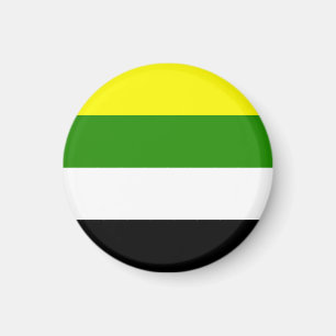 Skoliosexuelle Pride-Flagge Magnet