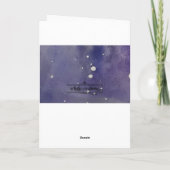 Skoll and Hati Blank Greeting Card Karte (Rückseite)