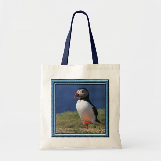 Skomer Insel-Papageientaucher Tragetasche (Vorne)