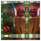 Skookum Christmas Cabin Fabric Stoff (Nahaufnahme)