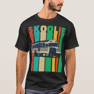 Skoolie Bus Konvertierung Vintag RV konvertiert Sc T-Shirt