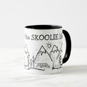 Skoolie Life 2 Tasse (VorderseiteRechts)