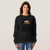Skoolie Schoolie Vanlife Nomad Sweatshirt (Vorne ganz)