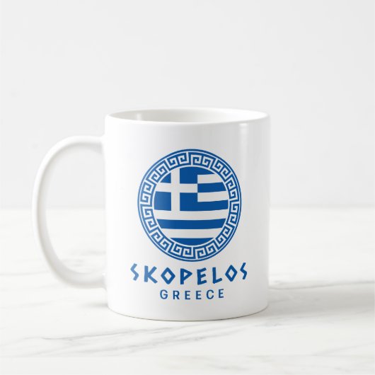 Skopelos, Griechenland Kaffeetasse (Links)