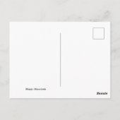 Skopje, Mazedonien Postkarte (Rückseite)