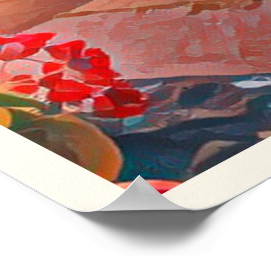 Skopje Poster (Ecke)