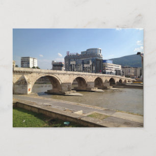 Skopje Postkarte
