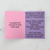 Skorpio Astrologie Geburtstagskarte Karte (Innenseite)