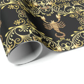 Skorpio Astrologie Geschenkpapier (Rolleneckpunkt)