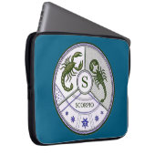 Skorpio Astrologie Laptopschutzhülle (Vorne Rechts)