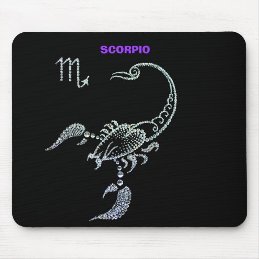 Skorpio Astrologie Mousepad (Vorne)