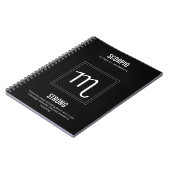 Skorpio Astrologie Notizblock (Linke Seite)