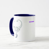 Skorpio Astrologie Tasse (Vorderseite Links)