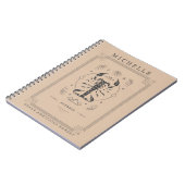 Skorpio Astrologie Zodiac Signature Horoskop Tarot Notizblock (Linke Seite)