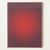 Skorpio Aura Gradient Zodiac, roter Aura Gradient Planer (Rückseite)