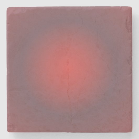 Skorpio Aura Gradient Zodiac, roter Aura Gradient Steinuntersetzer (Vorderseite)