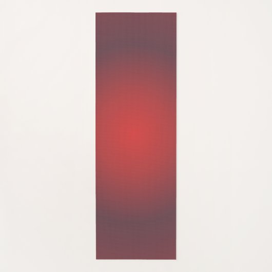 Skorpio Aura Gradient Zodiac, roter Aura Gradient Yogamatte (Vorderseite)