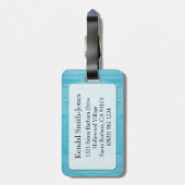 Skorpio Das Skorpion-Wasserzeichen mit Gepäckanhän Gepäckanhänger (Rückseite vertikal)