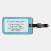 Skorpio Das Skorpion-Wasserzeichen mit Gepäckanhän Gepäckanhänger (Rückseite horizontal)