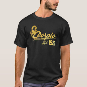 Skorpio Der Skorpion Zodiac Phantastisch 1927 Okto T-Shirt