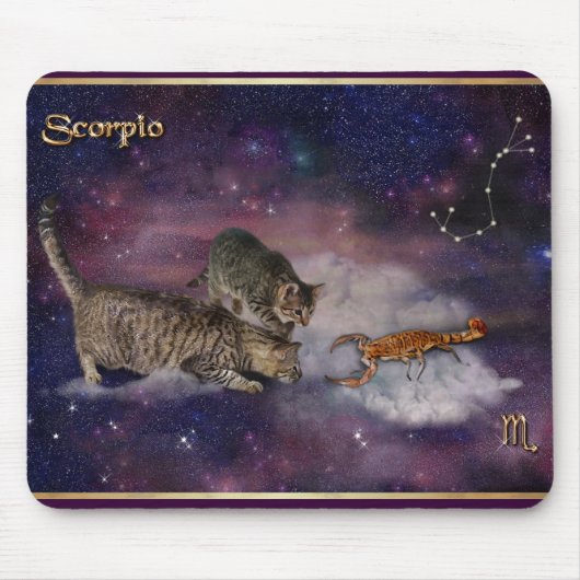 Skorpio für Katzen Mousepad (Vorne)