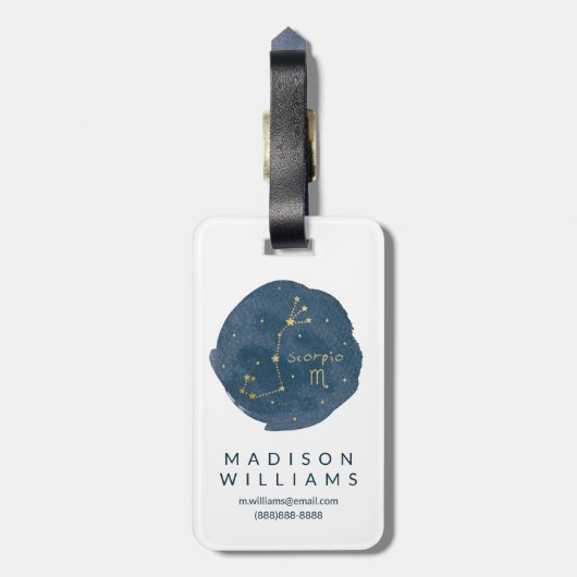 Skorpio Gepäckanhänger (Rückseite vertikal)