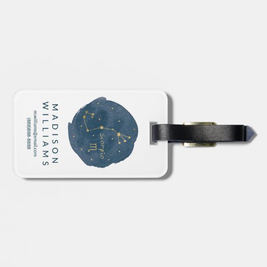 Skorpio Gepäckanhänger (Rückseite horizontal)