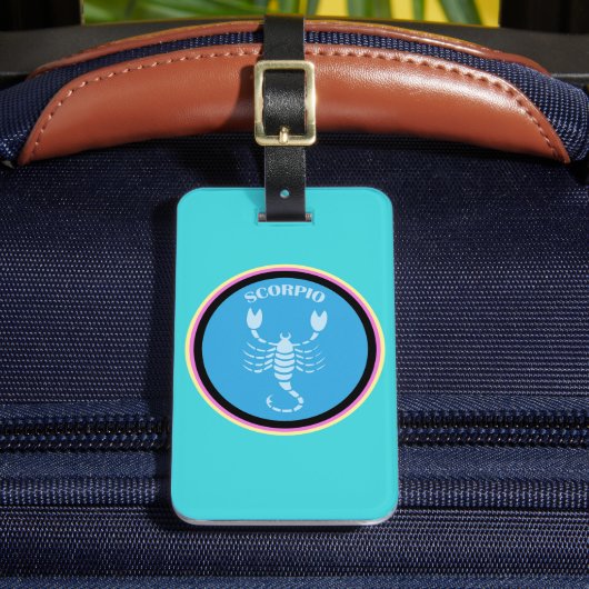 Skorpio Gepäckmarke Gepäckanhänger (Vorderseite Insitu 2)