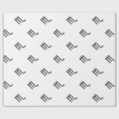 Skorpio Geschenkpapier (Flach)