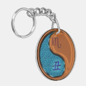 Skorpio & Holz Ox Schlüsselanhänger (Vorderseite links)