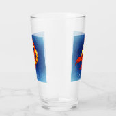 Skorpio in Blau Glas (Rechts)