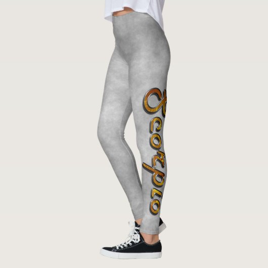 Skorpio in Topaz Gemstone Leggings (Links)