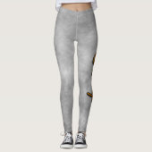 Skorpio in Topaz Gemstone Leggings (Vorderseite)