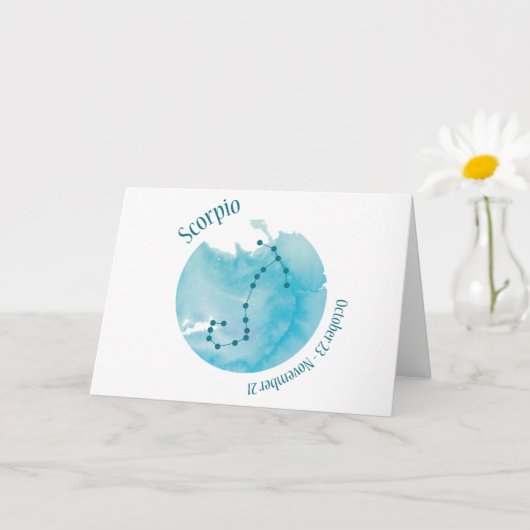 Skorpio Karte (Kleine Pflanze)