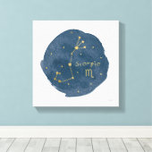 Skorpio Leinwanddruck (Insitu (Holzboden))