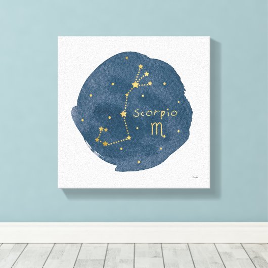 Skorpio Leinwanddruck (Insitu (Holzboden))