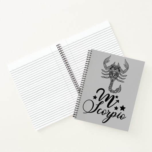 Skorpio Notizblock (Innenseite)
