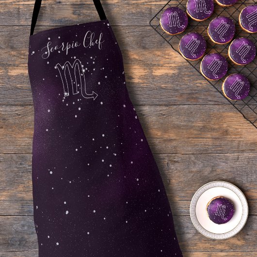 Skorpio Personalisierte Astrologie Zodiac Schürze