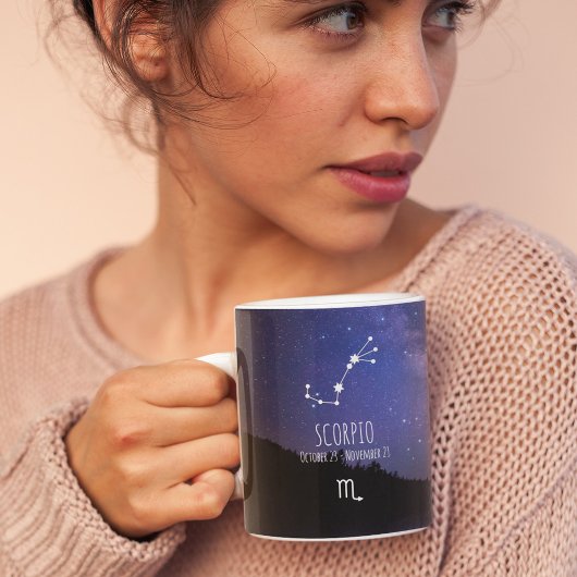 Skorpio | Personalisierte Sternbilder Kaffeetasse