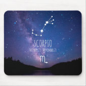 Skorpio | Personalisierte Sternbilder Mousepad (Vorne)