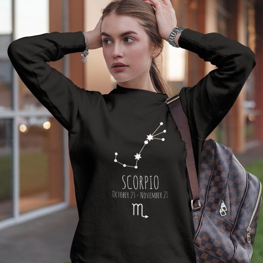 Skorpio | Personalisierte Sternbilder Sweatshirt