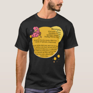 Skorpio Persönliche Eigenschaften - Skorpio Horosk T-Shirt