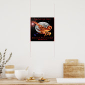 Skorpio-Plakat Poster (Küche)